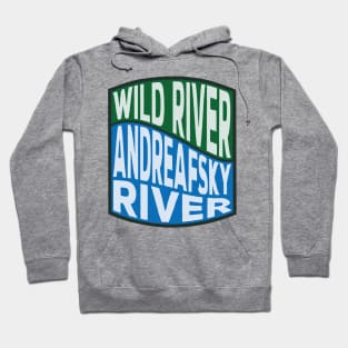 Andreafsky River Wild River wave Hoodie